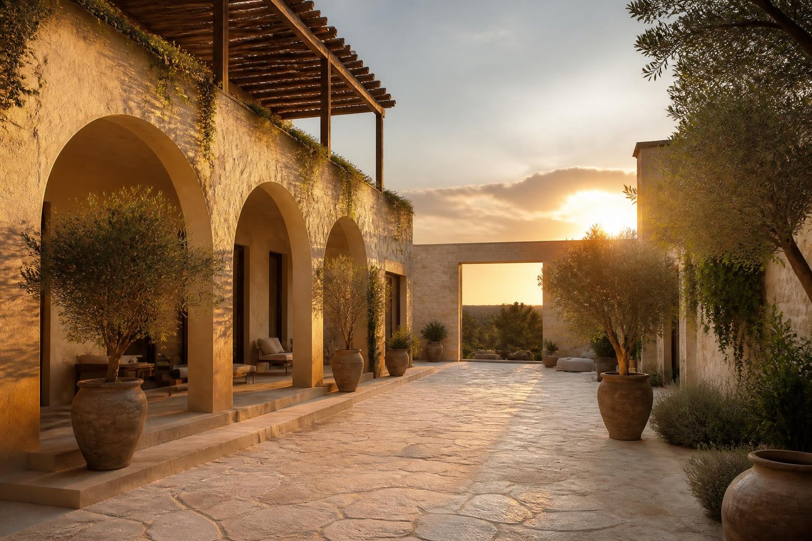 Courtyard & Hilly Terrain Engineering